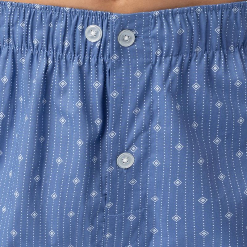 Conjunto de pijama Fruit of the Loom talla grande azul medio