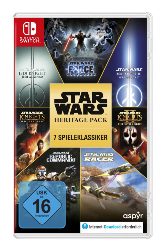 Paquete Herencia Star Wars de Aspyr para Nintendo Switch