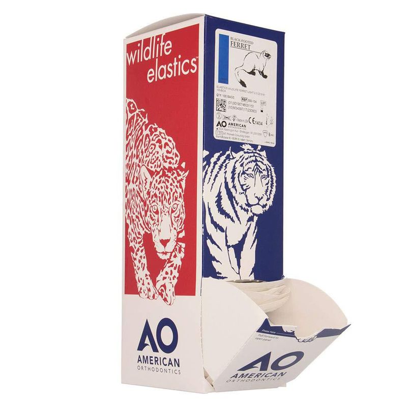 Elásticos American Orthodontics 13 cm 25 oz Látex Ligero