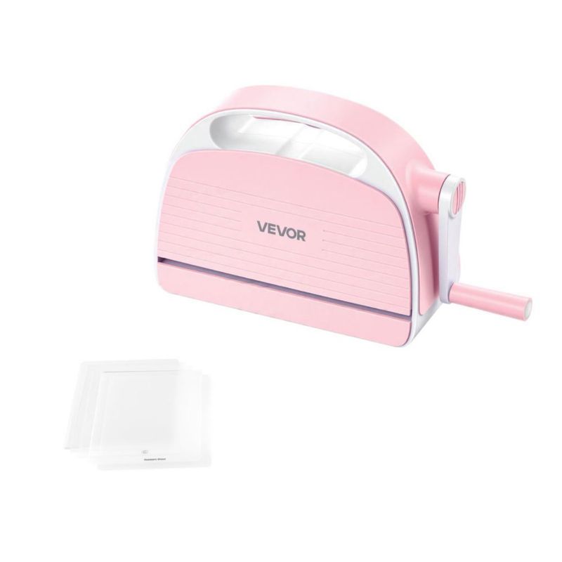 Máquina de Troquelado y Relieve Manual VEVOR 15 cm Portátil Ergonómica