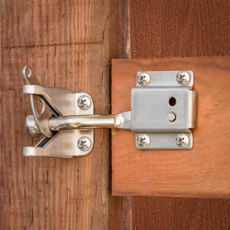 Kit de puerta National Hardware N343-434 DPV875 de acero inoxidable