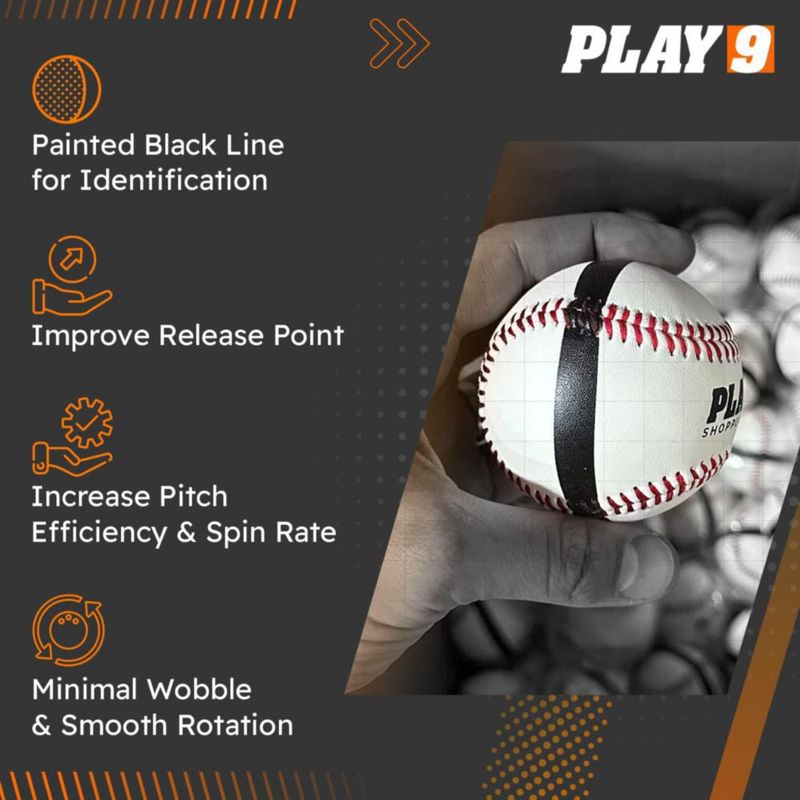 Entrenador de Giro para Béisbol SHOP PLAY 9 – Juvenil/Adulto