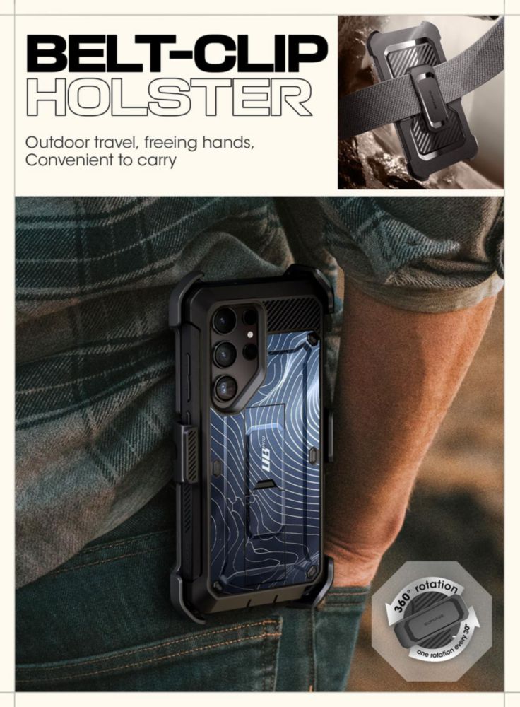 Funda para Teléfono SUPCASE Galaxy S24 Ultra BlueWave