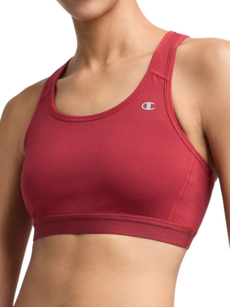 Sujetador Deportivo Champion Alto Impacto Granate Talla S