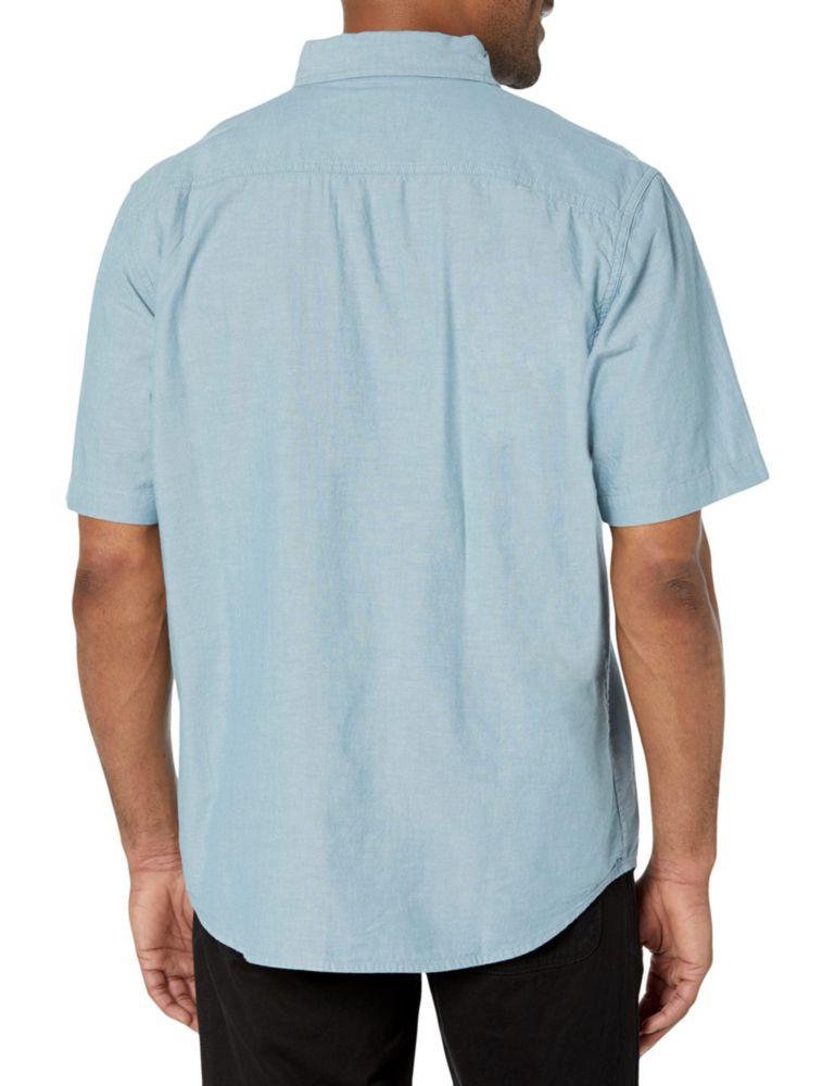 Camisa Carhartt Fort Loose SS azul Chambray talla grande