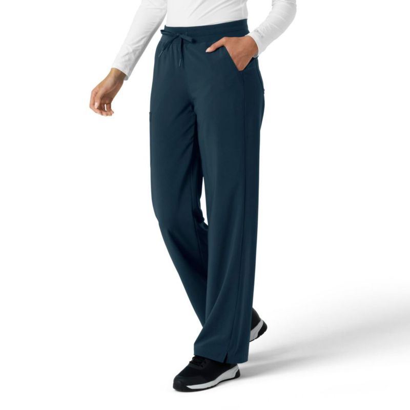 Pantalones Carhartt Force Boot Cut Scrub Azul Marino XL