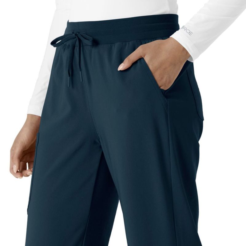 Pantalones Carhartt Force Boot Cut Scrub Azul Marino XL