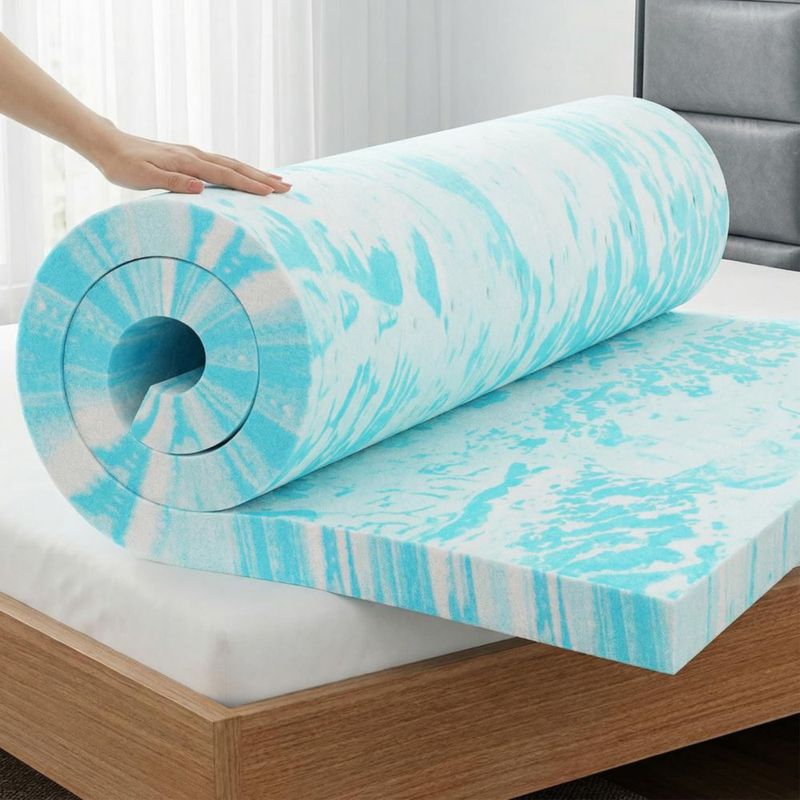 Sobrecolchón OLIXIS Cal King 76 cm Gel refrescante
