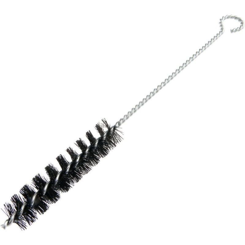 Cepillo tubular Forney 22 cm cerdas de nailon mango de alambre
