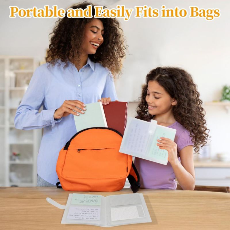 Portafichas Jactales 50 Hojas 200 Tarjetas 3×5