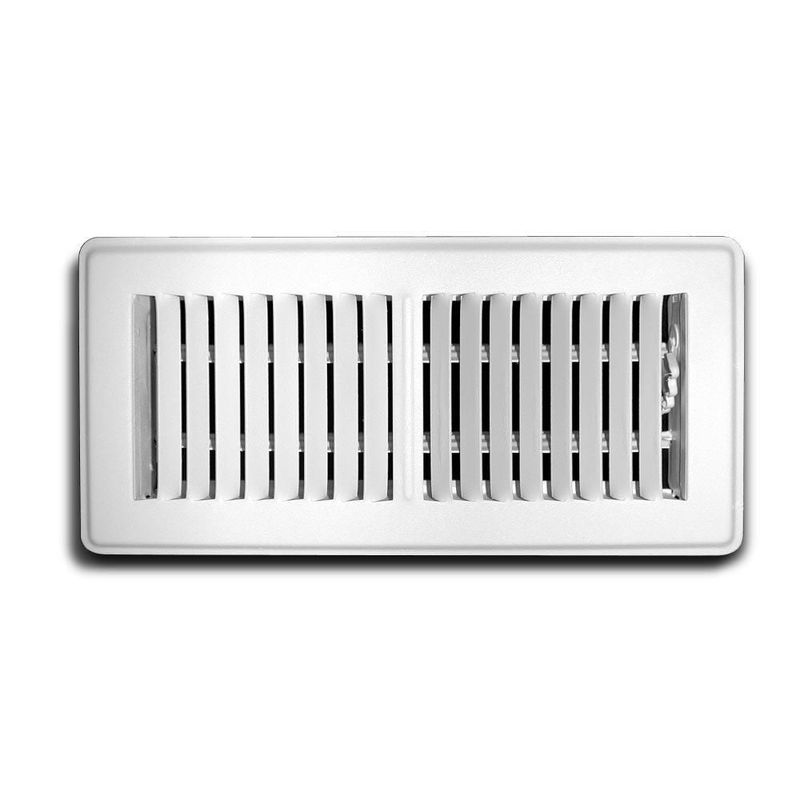 Registro de suelo Supply Grille Truaire C150MWT 10 x 30 cm blanco