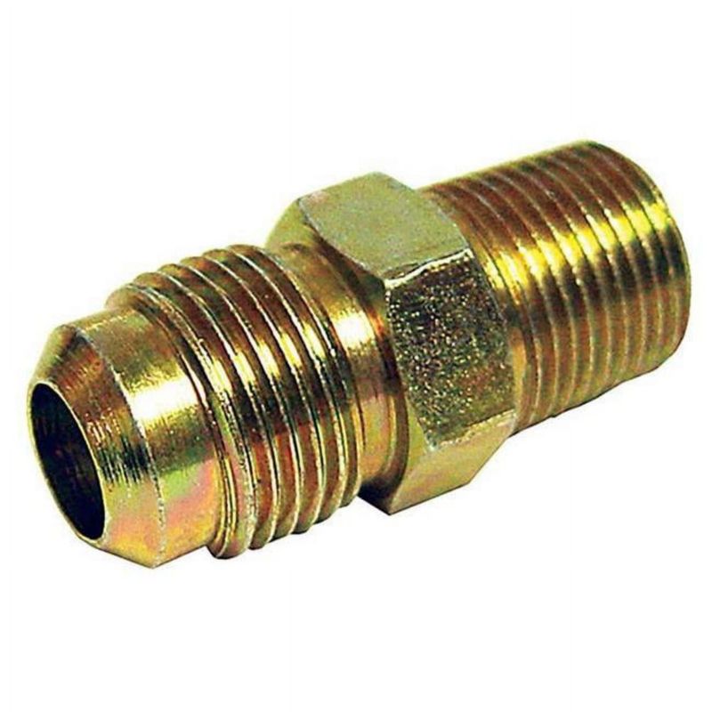 Adaptador de latón HOMEPLUS+ 1/4" Flare x 1/8" macho