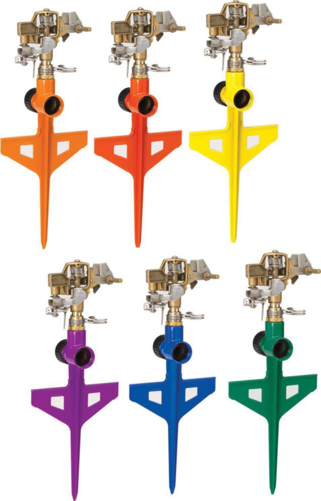 Sprinkler Dramm Color Storm Stake Latón Duradero