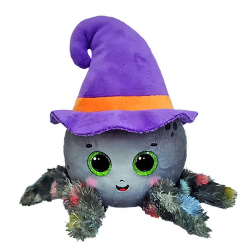 Peluche Ty Weaver Araña 15 cm con Sombrero de Halloween