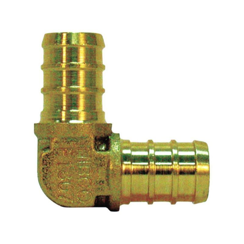 Codo PEX NIBCO 1/2 pulg x 1/2 pulg Bronce sin plomo