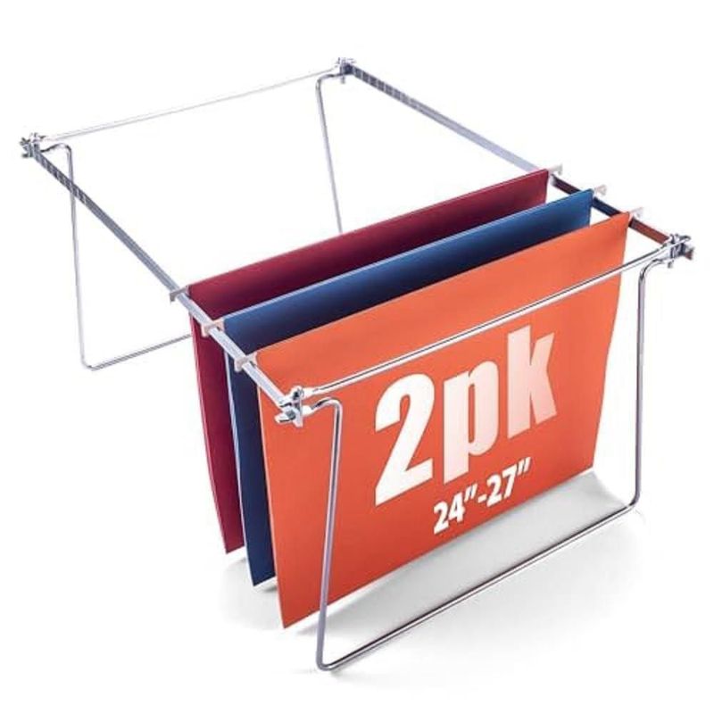Marco para archivos colgantes Officemate 61‑69 cm paquete de 2 ajustable