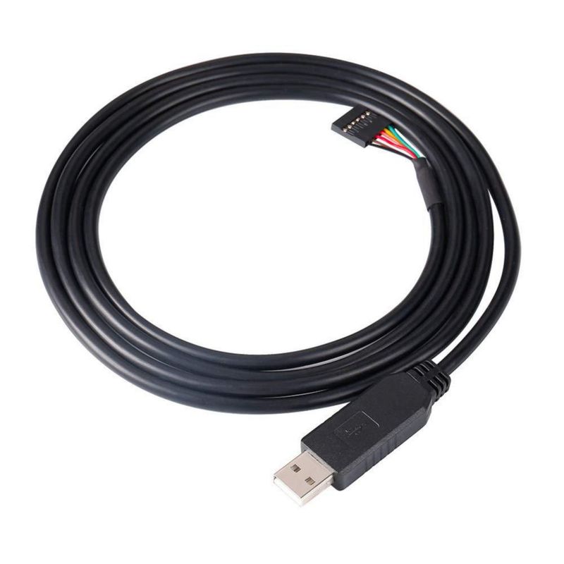 Adaptador USB a TTL DTECH 5V 18 m FTDI FT232RL de 6 pines