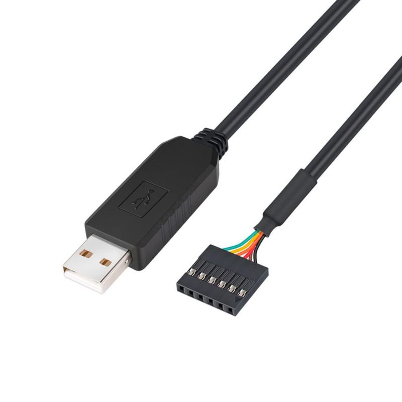 Adaptador USB a TTL DTECH 5V 18 m FTDI FT232RL de 6 pines