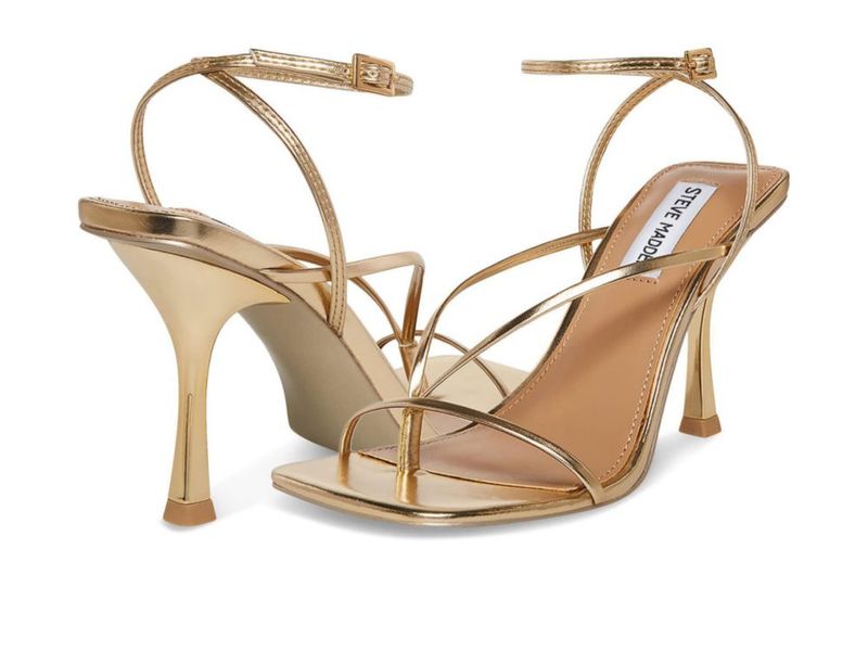 Sandalia de Mujer Steve Madden Annie Champagne 28 cm