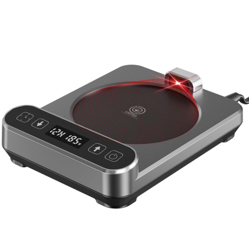 Calentador de Tazas Cafzed con Sensor Infrarrojo y 6 Niveles de Temperatura