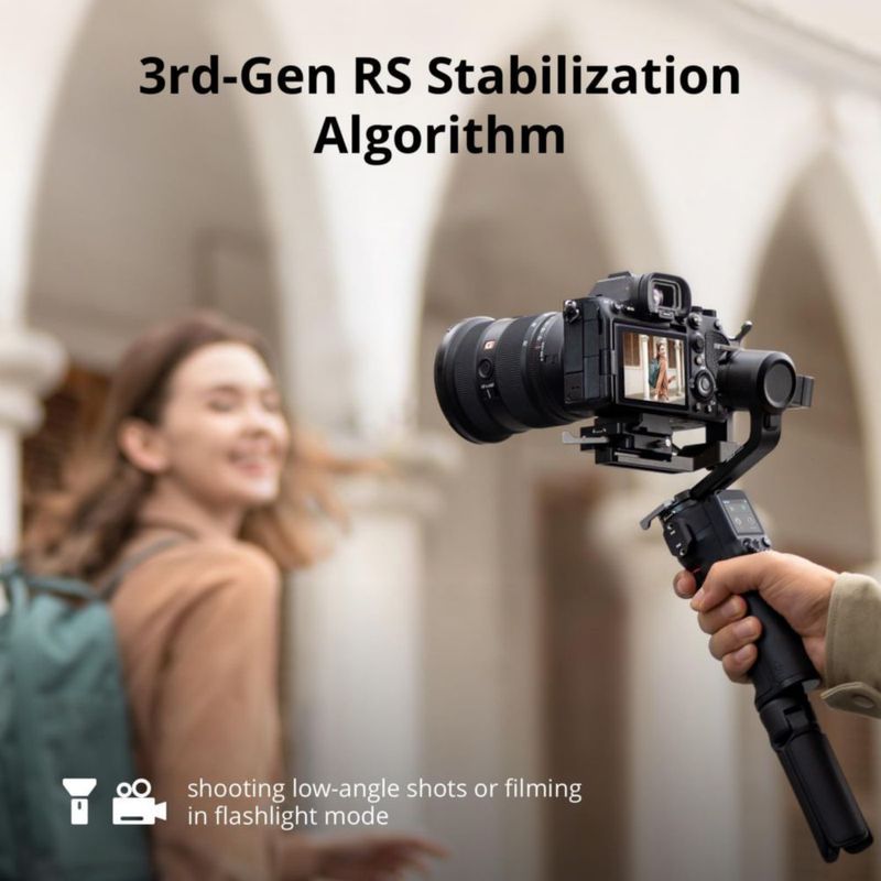 Estabilizador de cámara DJI RS 3 Mini + Kit Mic Mini