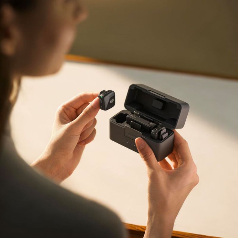 Estabilizador de cámara DJI RS 3 Mini + Kit Mic Mini