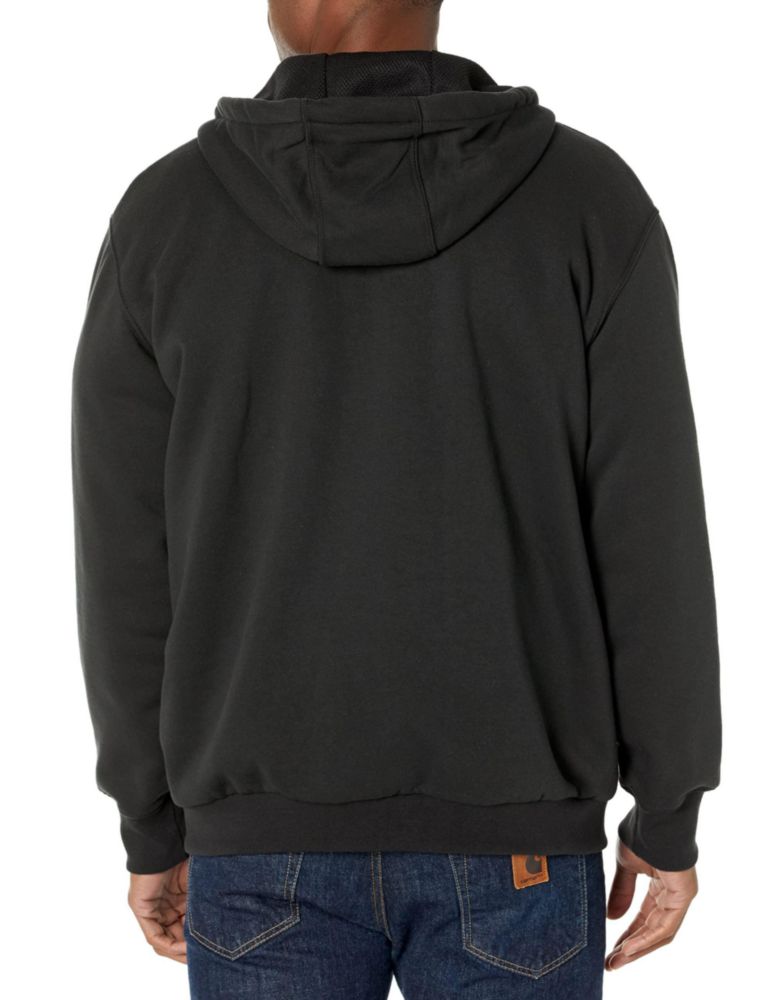 Abrigo Carhartt Paxton Forrado Térmicamente Negro Talla Grande Alta