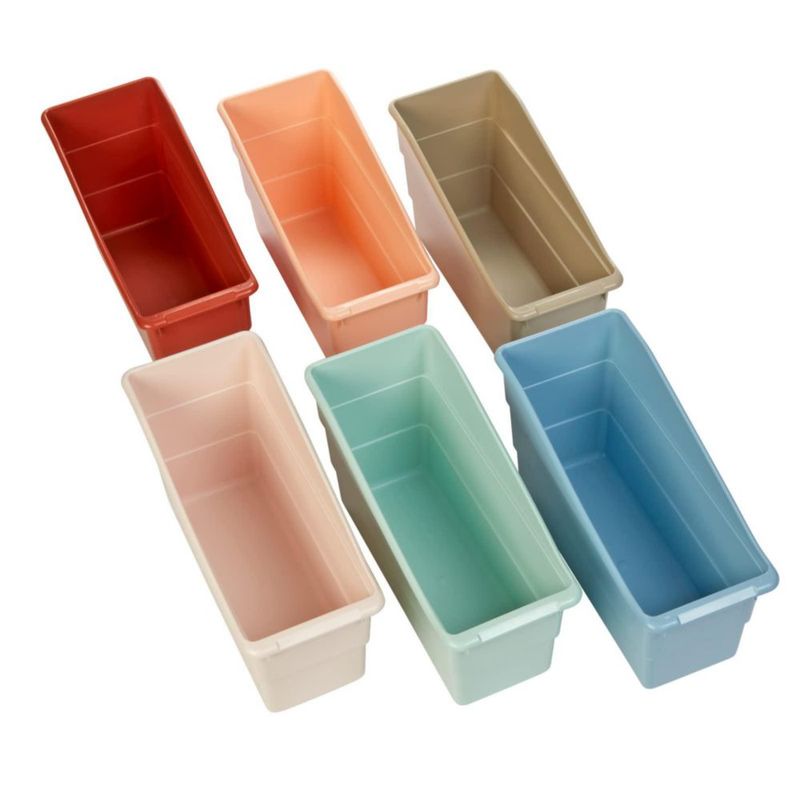 Soportes para libros y carpetas Really Good Stuff - Set de 6 estilo boho