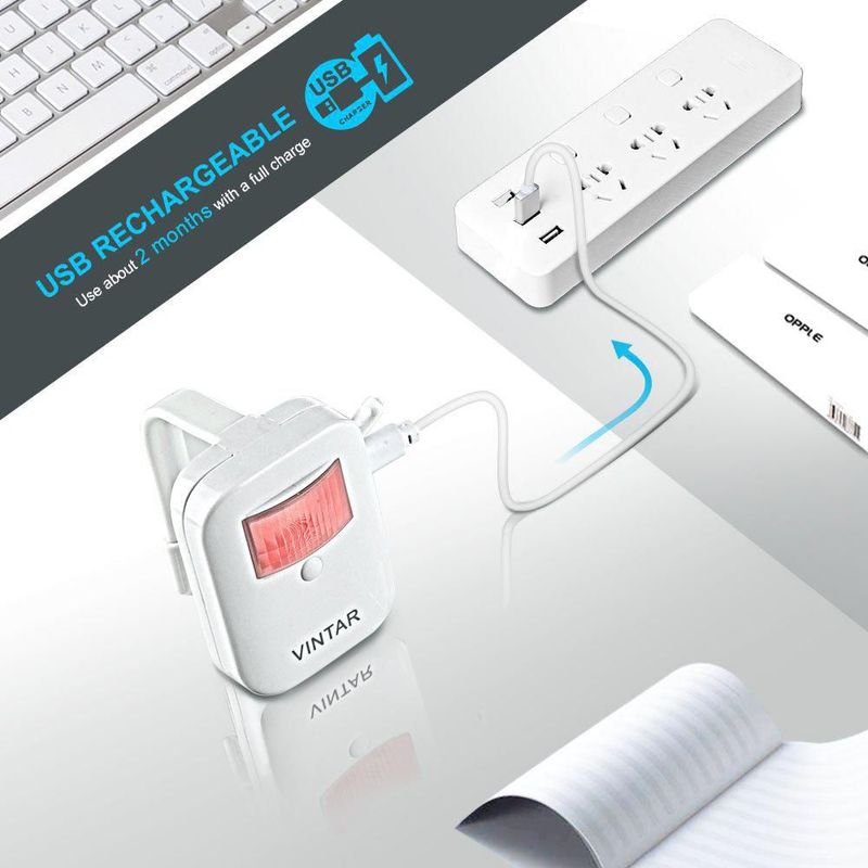 Luz LED Recargable para Inodoro VINTAR con Sensor de Movimiento