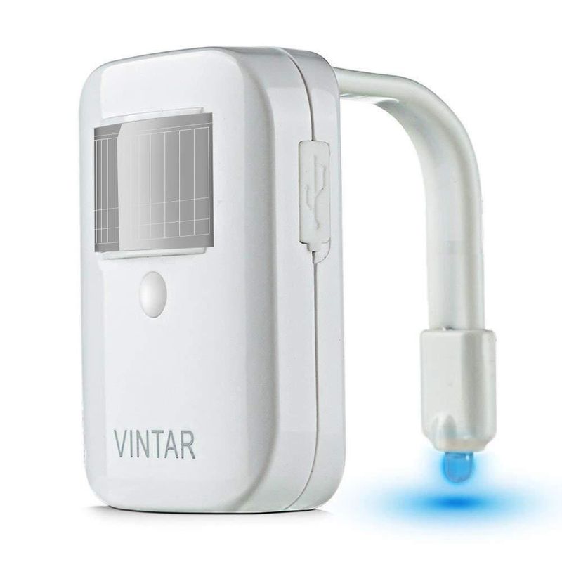 Luz LED Recargable para Inodoro VINTAR con Sensor de Movimiento