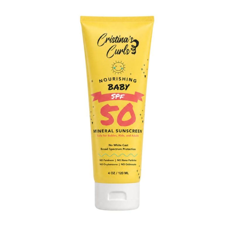 Protector solar mineral Cristina's Curls 120 ml SPF 50