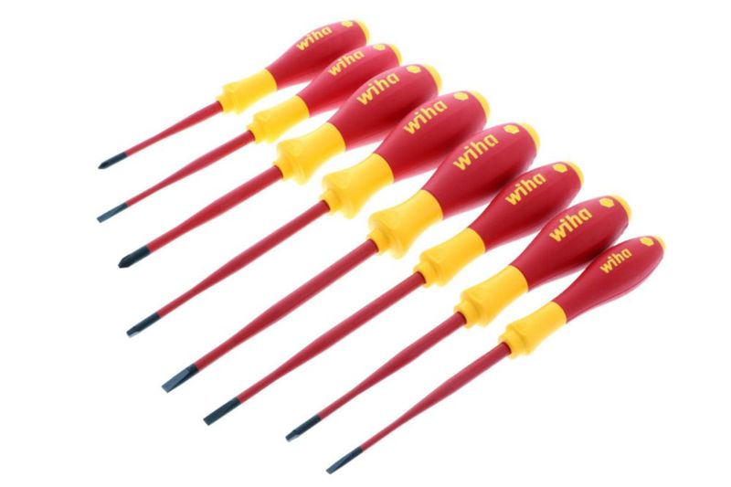 Juego de Destornilladores Aislados SlimLine Wiha 32197 – 8 Piezas