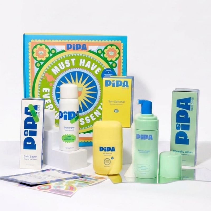 Set Infantil Pipa – Limpiador Protector Solar SPF 30 y Spray