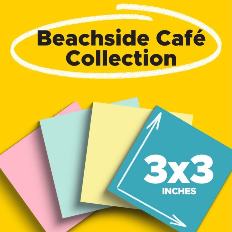 Post-it Notes 76 x 76 cm 4 blocs colores pastel