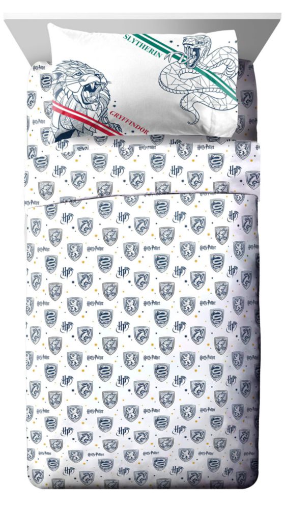 Juego de cama Jay Franco Full de 7 piezas gris
