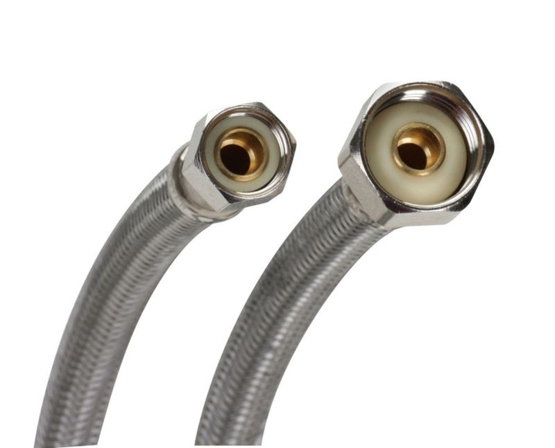 Conector de grifo Fluidmaster B1F16 de acero inoxidable 41 cm