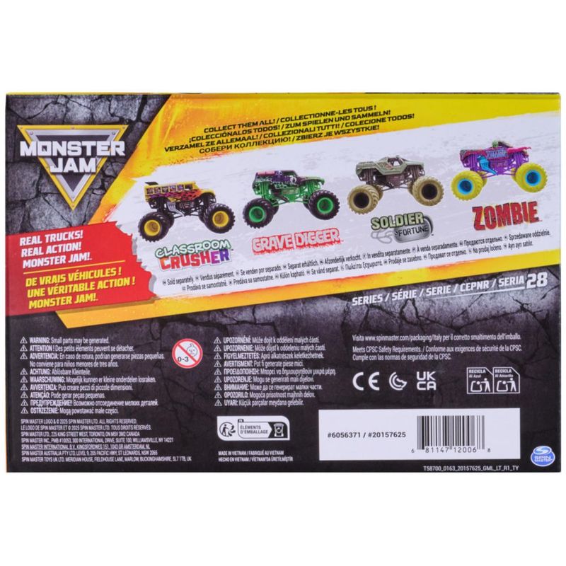 Camión Monstruo Monster Jam 1:24 – Fundición a presión