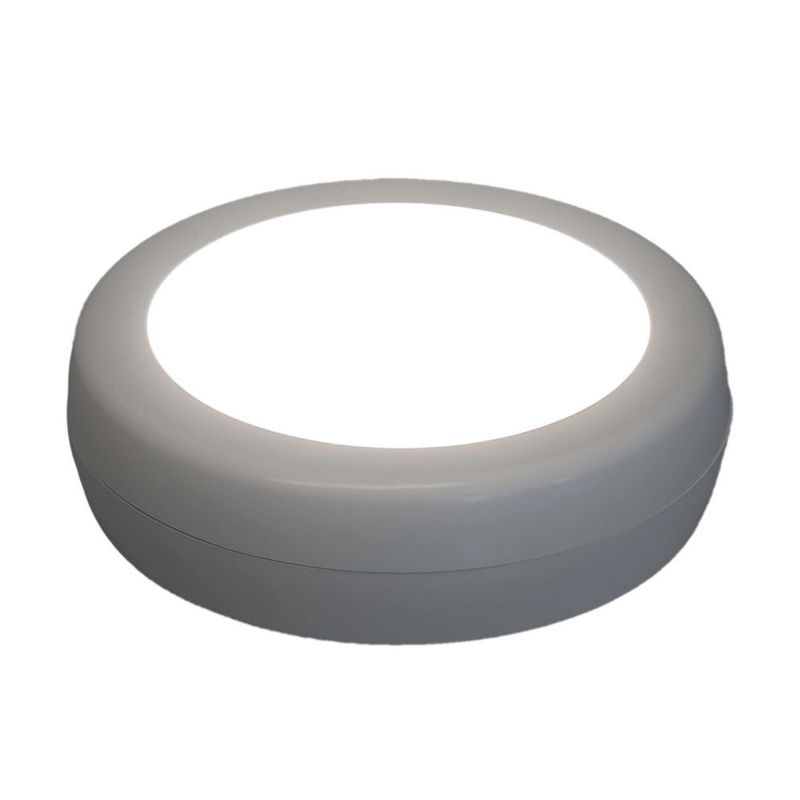 Luz LED tipo disco Westek 3 unidades ajustable blanca con mando a distancia