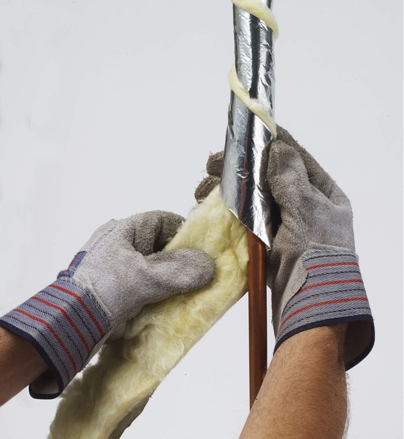 Kit de tubos de fibra de vidrio Insulation Thermwell SP46 de 15 cm x 75 m