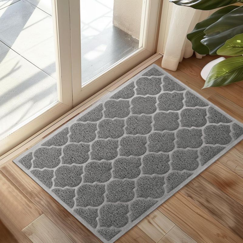 Alfombra Cosyearn 61x91 cm Gris para interior y exterior