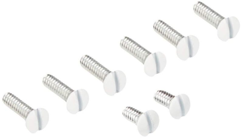 Placa de pared Leviton de 4 vías blanca en nylon termoplástico