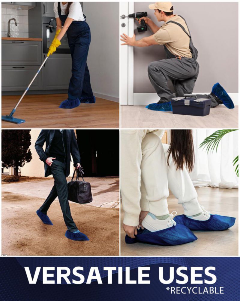 Cubrezapatos Buself 17 cm Impermeables - Pack de 100