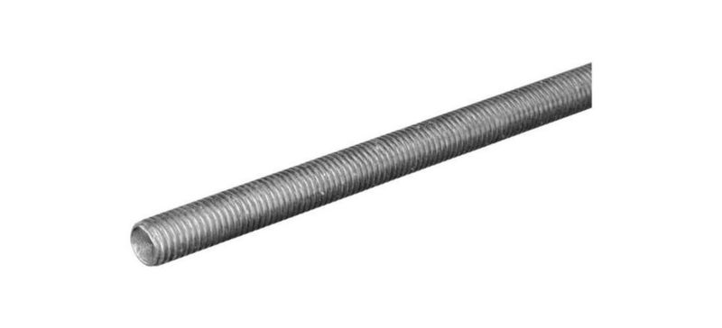 Varilla roscada DEFLECTAIR 30 cm 8/32" NC zincada (paquete de 10)