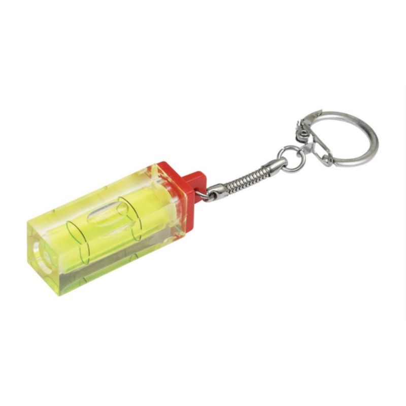 Llavero pequeño de plástico transparente Level Hillman