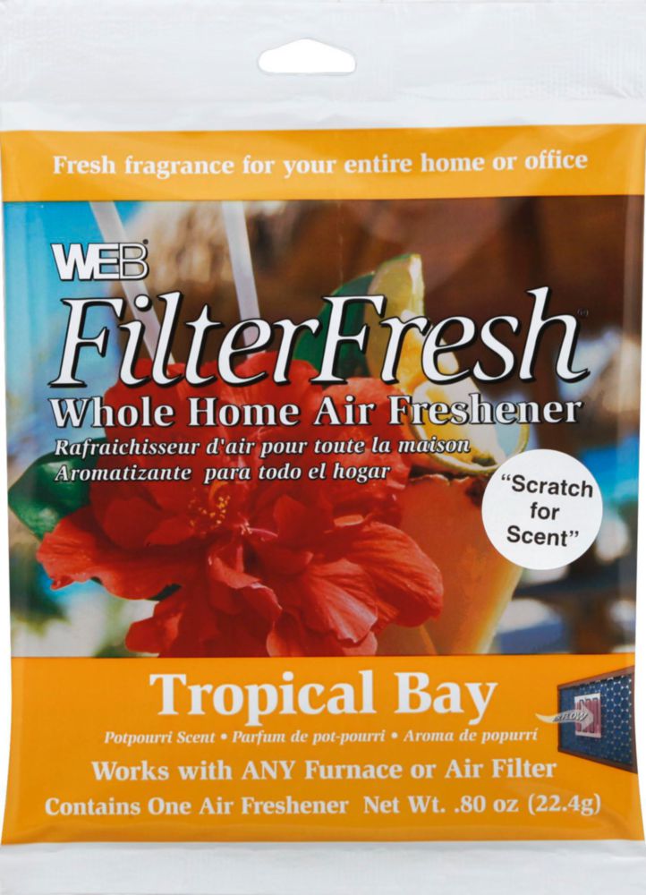 Ambientador WEB FilterFresh para todo el hogar Tropical Bay 22 g