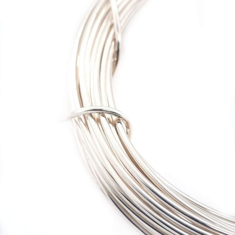 Alambre de Plata de Ley 925 calibre 20 15 m