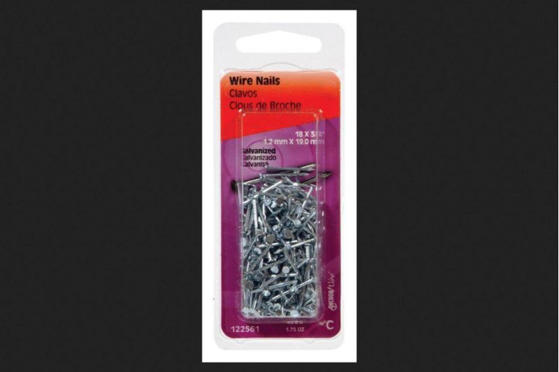 Nails Hillman No 16 125 cm acero galvanizado liso