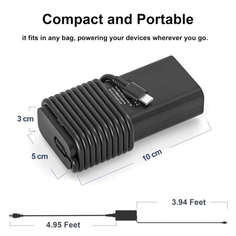 Cargador de Portátil USB‑C 65 W E ERSY 18 m 100‑240 V
