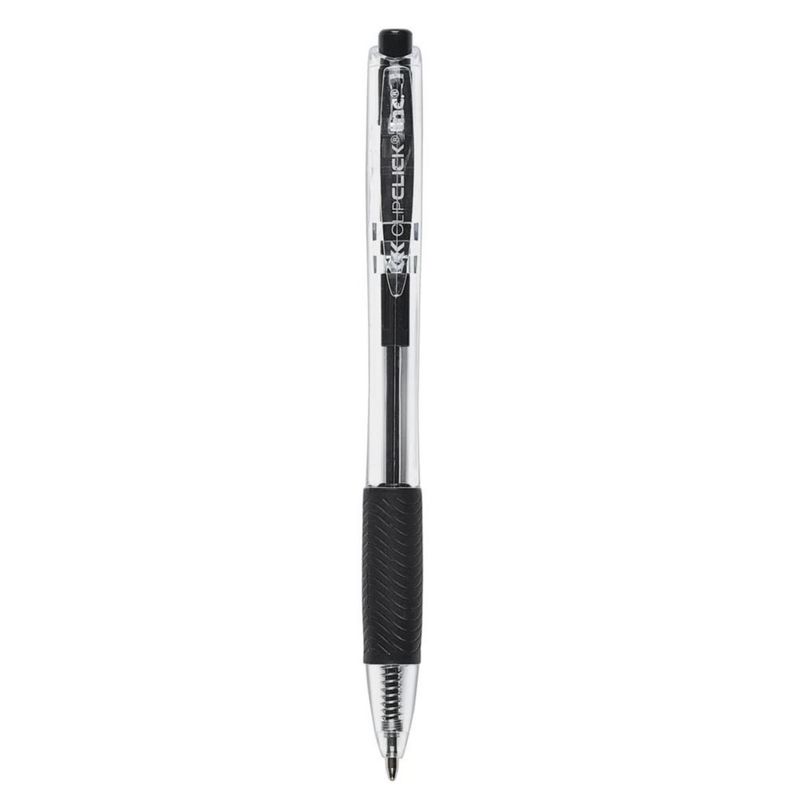 Bolígrafos de bola Inc. 75 unidades punta media 1.0 mm tinta negra