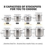 Olla de Caldo Cooks Standard 23 L Acero Inoxidable